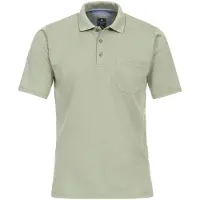 REDMOND Casual Regular Fit Polo vert, Unicolore