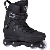 Powerslide Rollers Usd Skates Aeon Team 60, noir, pointures 45-46 (hommes et femmes), noir, pointures 45-46