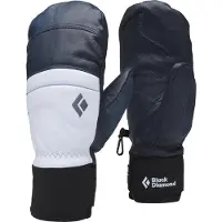 Black Diamond - Moufles de freeride en PrimaLoft&reg; - W Spark Mitts Charcoal Belay Blue pour Femme en Cuir - Taille XS - Navy