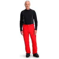 Spyder - Pantalon de ski en PrimaLoft - Dare Pants Lengths Red pour Homme - Taille L - Rouge
