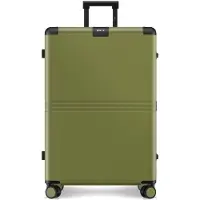 Onyx Hybrid Pro Check-in Suitcase Large 100 Litres - Recycled Polycarbonate and Zipperless Design - Travel Suitcase with TSA Lock and Spinner Wheels - Lightweight Trolley with Laptop Compartment -