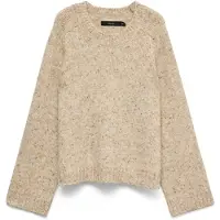 Vero Moda Pull-over 'VMIngrid' beige foncé