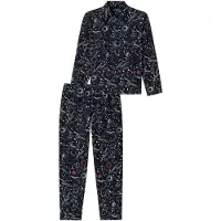Schiesser Pyjama ' X-Mas Gifting Sets ' bleu foncé