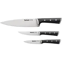 Tefal Couteaux De Cuisine Ice Force Ensemble De 3 Pièces - K2323s74