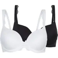 Lingadore Soutien-gorge '1400-1' noir / blanc