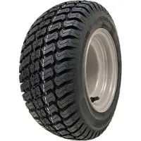Parnells Roue de tondeuse à gazon 16x6,50-8, 4 plis, Multi Turf Grass, Wanda P332, homologuée pour la route, 4x4 pouces, entraxe