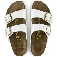 Birkenstock Sandales 'Arizona' blanc