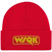 Stranger Things Bonnet de - Season 5 - WSQK Logo - pour Unisexe - rouge - Taille Standard