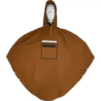 The Peoples Hardy 3.0 Waterproof Poncho Orange Homme