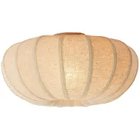 Light & Living Lampe de plafond Japandi Zosia Ø 50cm - naturel - 1x E27