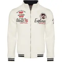 Carisma Veste de survêtement rouge cerise / noir / blanc