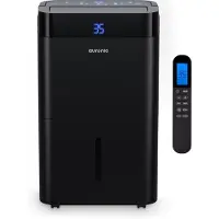 Auronic Déshumidificateur et purificateur d'air - Better Plus Series - Déshumidifie 12L par jour - Réservoir d'eau de 5L - Chambre à coucher, salle de bain, salon et bureau - Dévoreur d'humidité pour