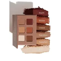 SOSU Cosmetics Matte Eyeshadow Palette palette de fards à paupières teinte Warm 6x1.3 g
