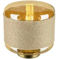 SLV Lampe de table Pantilo Rope 19 or Ø 18,5cm
