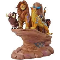 Enesco Decorative Figure The Lion King Carved In Stone 23x15.5x23 Cm Marron