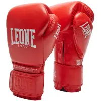 Leone1947 The Greatest Artificial Leather Boxing Gloves Rouge 16 oz