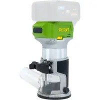 Procraft POB24bb Fraiseuse multifonctions sans fil 20 V 6 / 8 mm Brushless Solo - sans batterie, sans chargeur