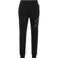 Plein sport Pantalon 'Scratch' or / noir