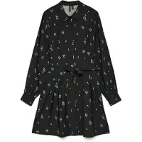 Vero Moda Robe-chemise opal / noir / blanc