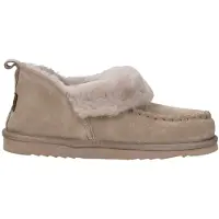 Warmbat Wiluna Pantoffels Dicht - Taupe - Maat 40