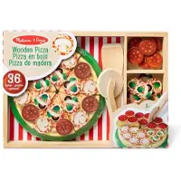 Melissa & Doug Houten Pizza Party Speelset - 36dlg.