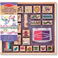 Melissa & Doug MELISSA playset Stamp-a-Scene-Fairy Garden