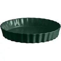 Emile Henry Taartvorm gekarteld hoog Ceder Ø32cm (10EH076032), Moule à gâteau, Vert