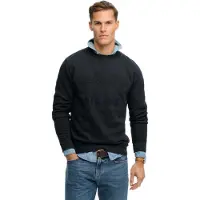 Superdry Homme Coton Vintage Athletic Tonal Sweatshirt À Col Rond, Marine - Taille: M