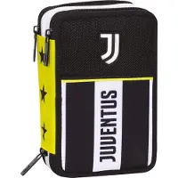 Seven 8055714224954 trousse à crayons Polyester Noir, Blanc, Jaune