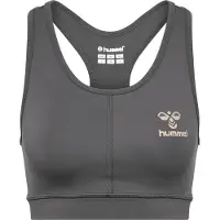 Hummel Soutien-gorge de sport 'SPRINT' graphite / abricot