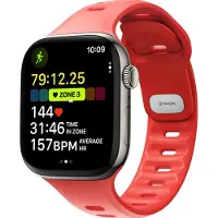 Nomad Bracelet Tempo en silicone pour Apple Watch | 38/40/41/42 mm - Coral