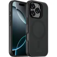 Accezz Coque Givrée Robuste avec MagSafe Apple iPhone 16 Pro - Noir