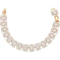 NAEMI Bracelet jaune d'or / transparent