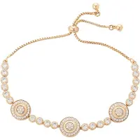 Faina Bracelet or / transparent