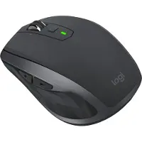 Logitech MX Anywhere 2S Belaid pel, RF belaid + Bluetooth, 4000 DPI, Graphite