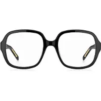 BOSS Monture optique en acétate noir avec monogramme Double B