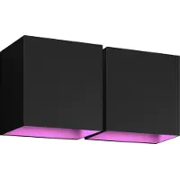 Philips Hue Resonate Downward White and Color - Noir Lot de 2
