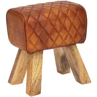 Wohnling Cuir véritable (40 x 27 x 48 cm)