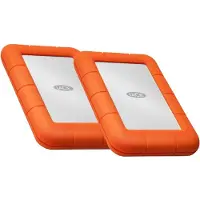 LaCie Rugged USB-C 4 To - Lot de 2