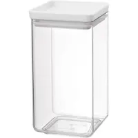 Brabantia Tasty+ Square Plastic Transparent, blanc