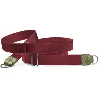 Leica Carrying Strap Olive/Burgundy