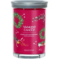 Yankee candle - Sparkling Winterberry Signature Tumbler Candle ( jiskrné zimní bobule ) - Vonná sví¿ka 567.0g