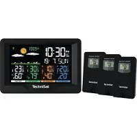 Technisat Station de base Pogody Imeteo X4, Station météo, Noir