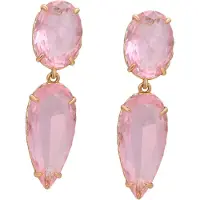 NAEMI Boucles d'oreilles or / rose clair