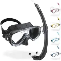Cressi Kit Onda Onda Mexico Kit de plongée libre noir noir One Size