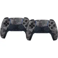 Sony PlayStation 5 DualSense Manette Grey Camo Lot de 2