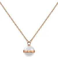 Daniel Wellington Collier Aspiration en or rose, (Acier inoxydable, Émail)