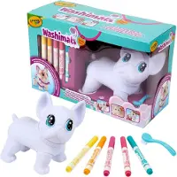 Crayola Coloriage - - Washimals Chien Jumbo - Chien géant lavable à personnaliser À partir de 3 ans