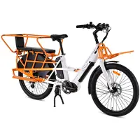 Youin Cargo Berlin Folding Electric Bike Blanc
