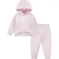Nike Survêtement rose clair / blanc